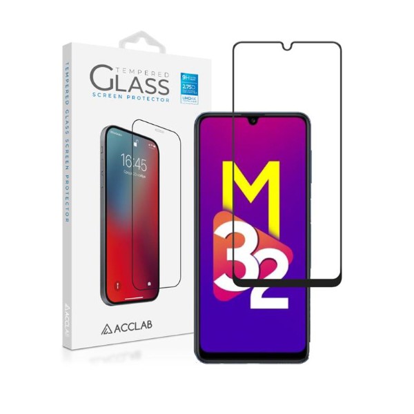 Фото - Захисне скло для смартфону ACCLAB Full Glue for Samsung Galaxy M32 SM-M325F Black (1283126513787)
