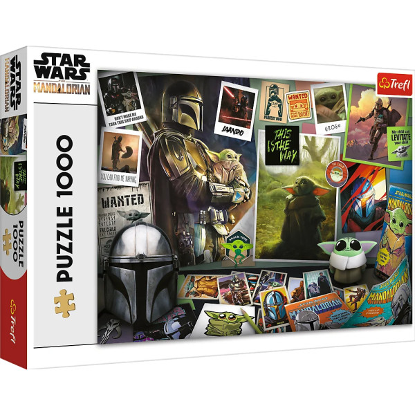 Фото - Пазлы (8+) Trefl Star Wars Коллекция Грогу 1000 эл. (07180) Фото - Пазлы (8+) Trefl Star Wars Коллекция Грогу 1000 эл. (07180)