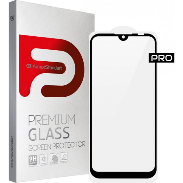 Фото - Захисне скло для смартфону Armorstandart Pro for Motorola Moto E6i Black 0.33mm (ARM59409)