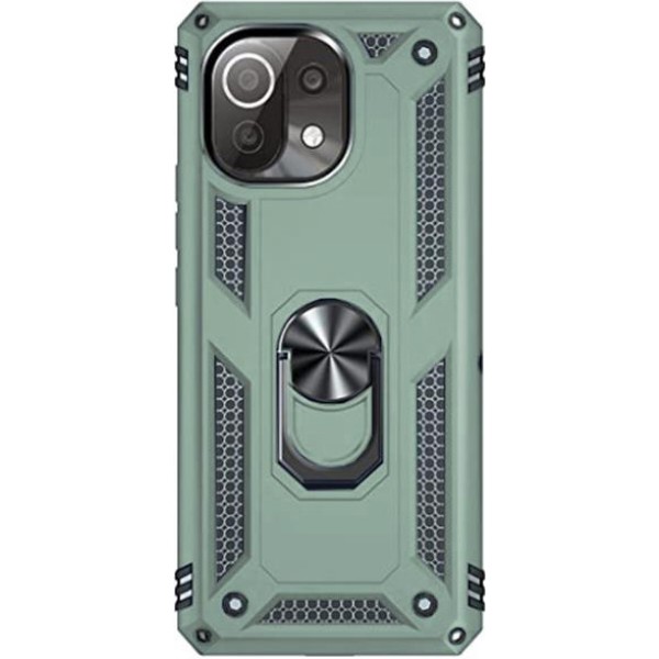 Фото - Чохол для смартфону BeCover Military for Xiaomi Mi 11 Lite/Mi 11 Lite 5G Dark Green (706645)