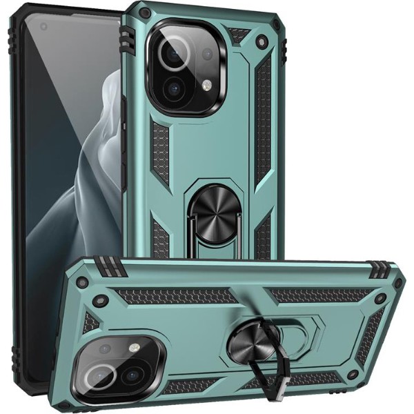 Фото - Чохол для смартфону BeCover Military for Xiaomi Mi 11 Lite/Mi 11 Lite 5G Dark Green (706645)