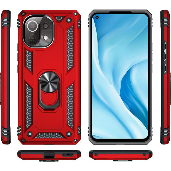Фото - Чохол для смартфону BeCover Military for Xiaomi Mi 11 Lite/Mi 11 Lite 5G Red (706644)