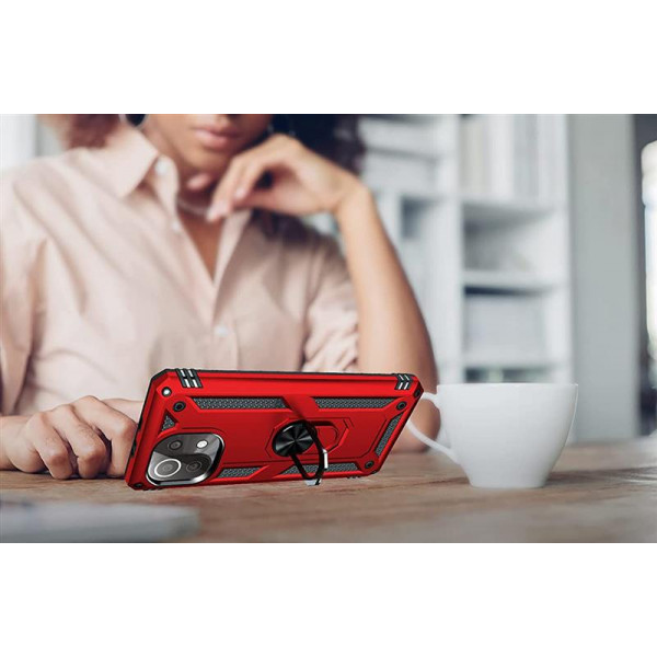 Фото - Чохол для смартфону BeCover Military for Xiaomi Mi 11 Lite/Mi 11 Lite 5G Red (706644)