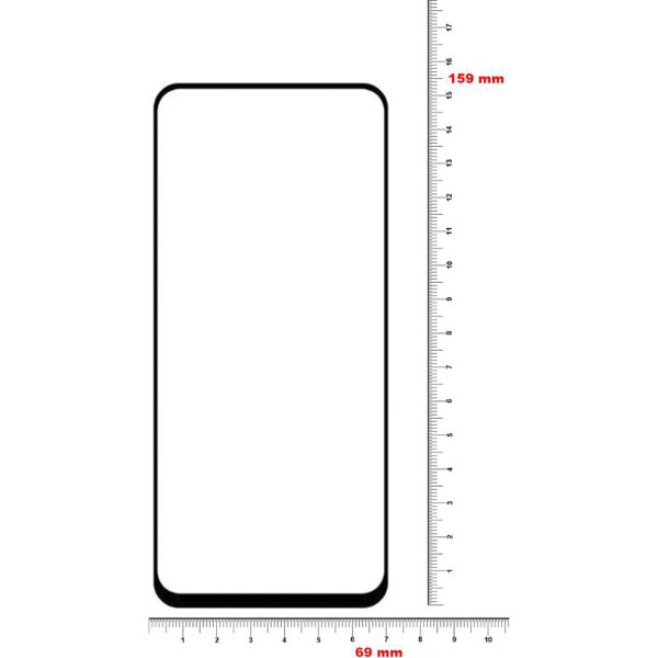 Фото - Захисне скло для смартфону BeCover for Oppo A54 Black (706655)