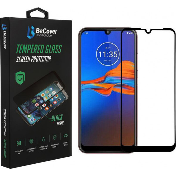 Фото - Захисне скло для смартфону BeCover for Motorola Moto E6i Black (706654) Фото - Захисне скло для смартфону BeCover for Motorola Moto E6i Black (706654)