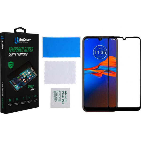 Фото - Захисне скло для смартфону BeCover for Motorola Moto E6i Black (706654)