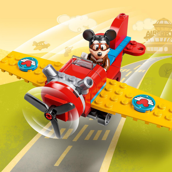 Фото - Конструктор LEGO Mickey and Friends Гвинтовий літак Міккі (10772)