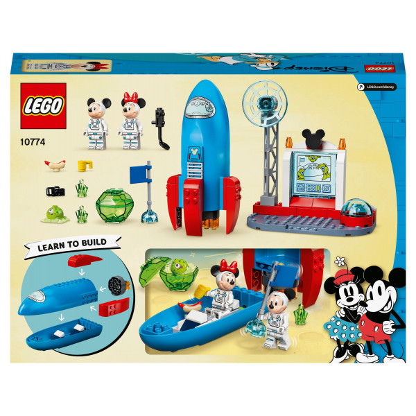 Фото - Конструктор LEGO Mickey and Friends Космічна ракета Міккі і Мінні (10774)