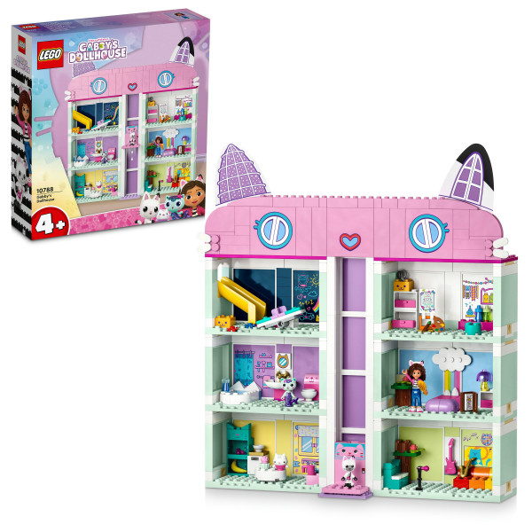 Фото - Конструктор LEGO Gabby's Dollhouse Ляльковий будиночок Ґаббі (10788)