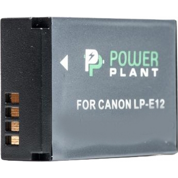 Фото - Аккумулятор для фотокамеры PowerPlant Canon LP-E12H 850mAh (CB970506)
