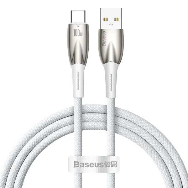 Фото - Кабель Baseus Glimmer Series Fast Charging Type-C 100W 1m (CADH000402)