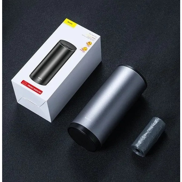 Фото - Автомобильный мусорный контейнер Baseus Style Vehicle-mounted Trash Can (CRLJT-01)