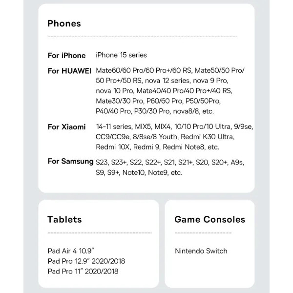 Фото - Кабель синхронізації даних Baseus Gem Series Fast Charging Data Cable Type-C to Type-C 100W 5A 2m Black (P10373000111-01)