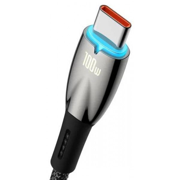 Фото - Кабель Baseus USB Type-C 100W 1m Black (CADH000401)