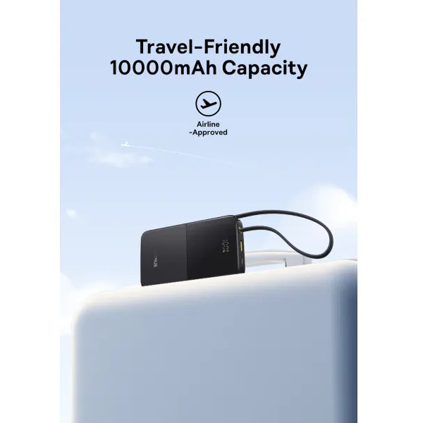 Фото - Батарея мобільна Baseus EnerFill Bipow2 Pro 22.5W 10000mAh Black (E0027600)