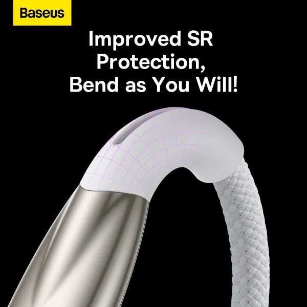 Фото - Кабель Baseus Glimmer Series Fast Charging Type-C 100W 1m (CADH000402)