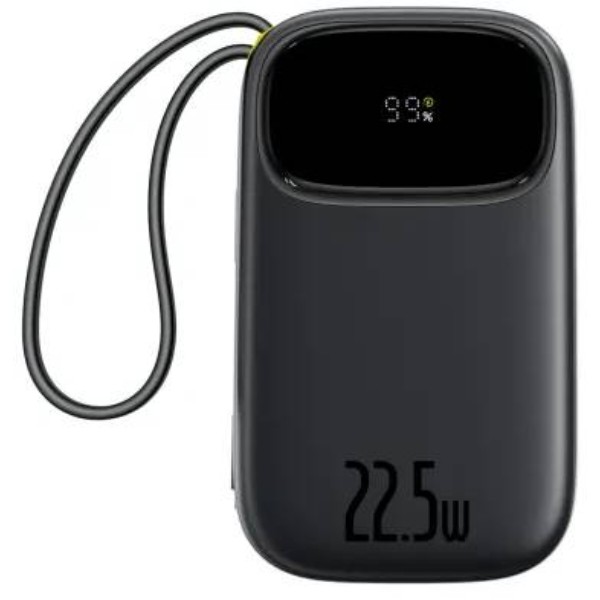 Фото - Батарея мобільна Baseus EnerFill FC31 Digital Display 20000mAh 22.5W Cosmic Black (P10082107123-00)