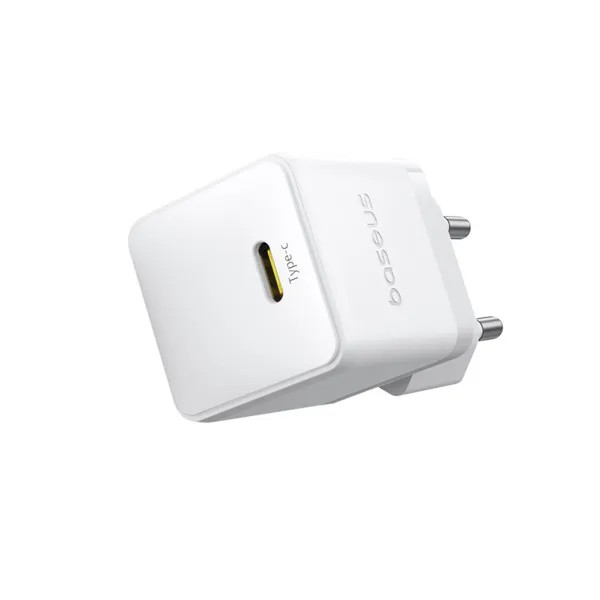 Фото - Мережевий зарядний пристрій Baseus Palm Fast Charger 1C 30W EU Moon White (P10111605213-01)