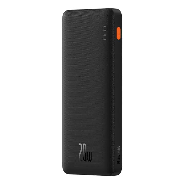 Фото - Батарея мобільна Baseus Airpow Fast Charge Power Bank 10000mAh 20W Black (PPQD090001)