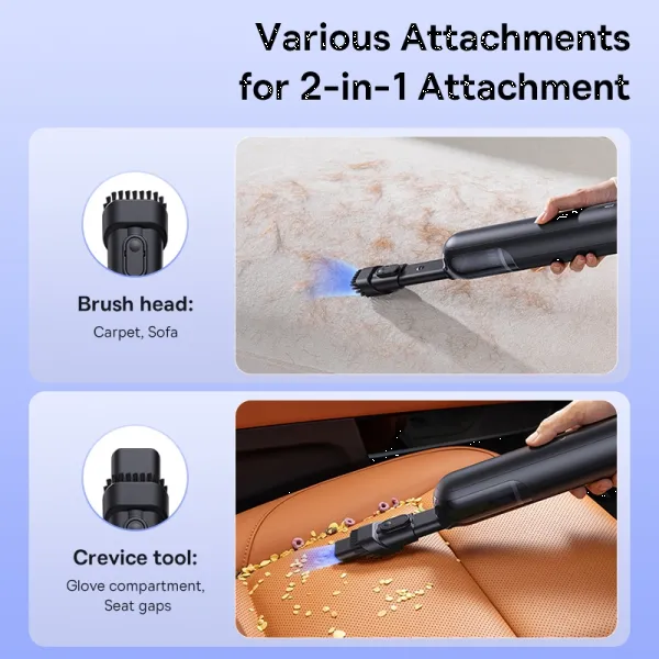 Фото - Автомобільний пилосос Baseus A0 Pro Car Vacuum Cleaner Cluster Black (C30466500111-00)