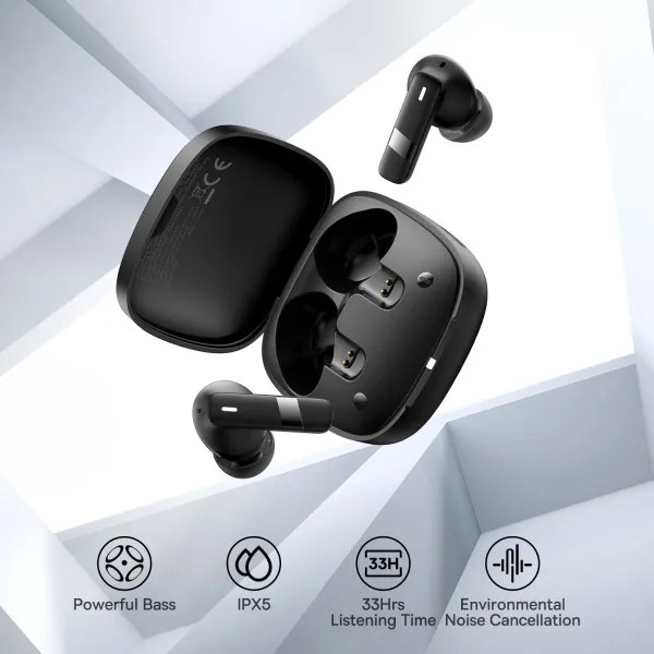 Фото - Навушники вкладиші бездротові TWS Baseus Bowie E20 True Wireless Earphones Cluster Black (A00069700113-00)