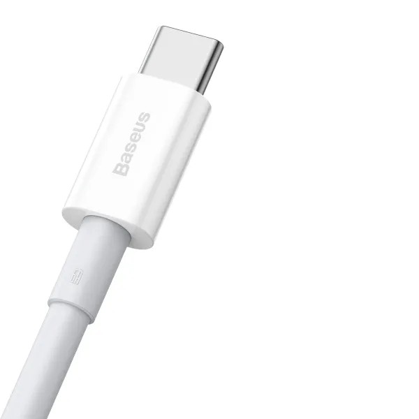 Фото - Кабель Baseus Superior Series USB to Type-C 66W 1m White (CATYS-02)