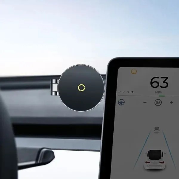 Фото - Автодержатель Baseus MagPro Series II Magnetic Car Mount Stick-on Version Cosmic Black (C40172900121-00)