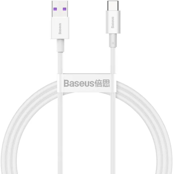 Фото - Кабель Baseus Superior Series USB to Type-C 66W 1m White (CATYS-02)