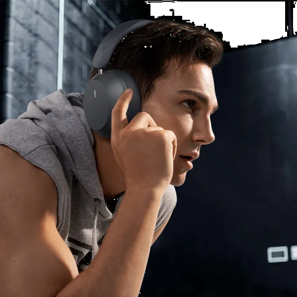 Фото - Навушники накладні бездротові Baseus Bass 35 Max Wireless Headphones Twilight Grey (A00070800821-00)