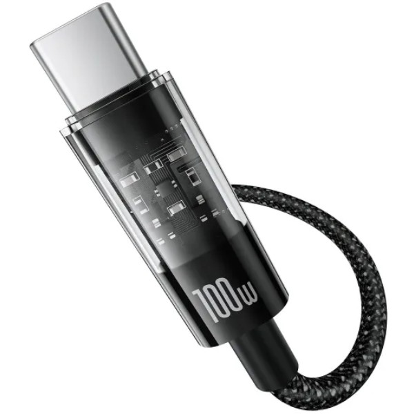 Фото - Кабель Baseus Gem Series Fast Charging Data Cable USB to Type-C 100W 20V 5A 1m (P10373002111-00)