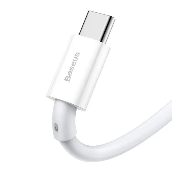 Фото - Кабель Baseus Superior Series USB to Type-C 66W 1m White (CATYS-02)