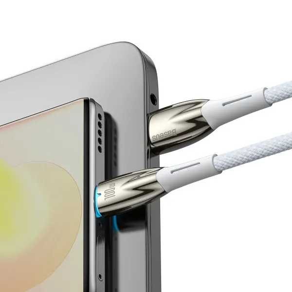 Фото - Кабель Baseus Glimmer Series Fast Charging Type-C 100W 1m (CADH000402)