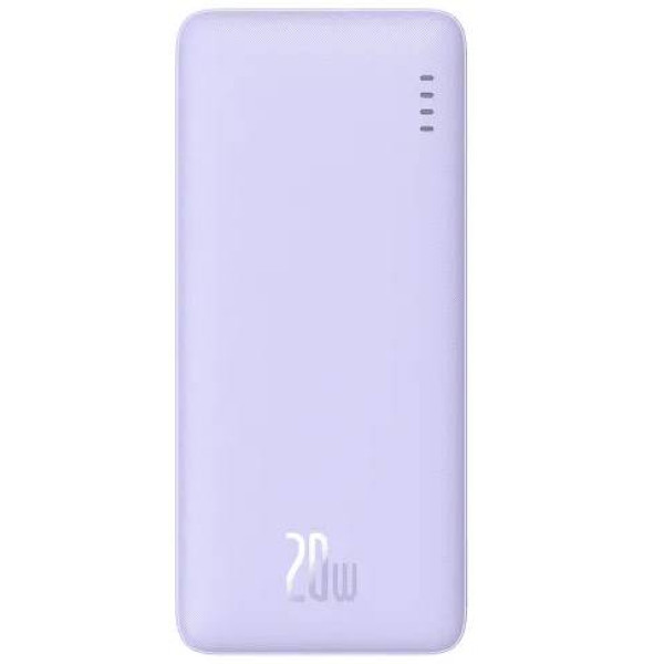 Фото - Батарея мобільна Baseus Airpow Fast Charge Power Bank 10000mAh 20W Nebula Purple (P10022801513-00)