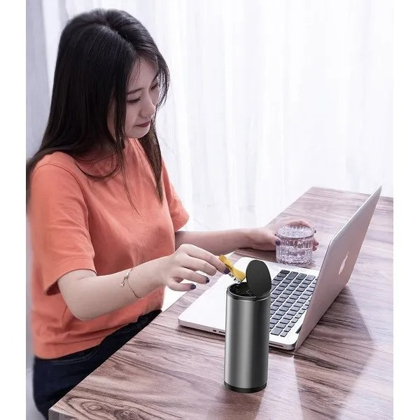 Фото - Автомобильный мусорный контейнер Baseus Style Vehicle-mounted Trash Can (CRLJT-01)