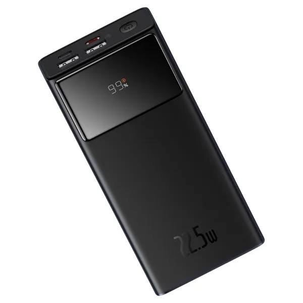 Фото - Батарея мобільна Baseus Star Lord Display 22.5W 30000 mAh QC3.0 PD3.0 Black (PPXJ080101)