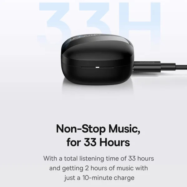 Фото - Навушники вкладиші бездротові TWS Baseus Bowie E20 True Wireless Earphones Cluster Black (A00069700113-00)