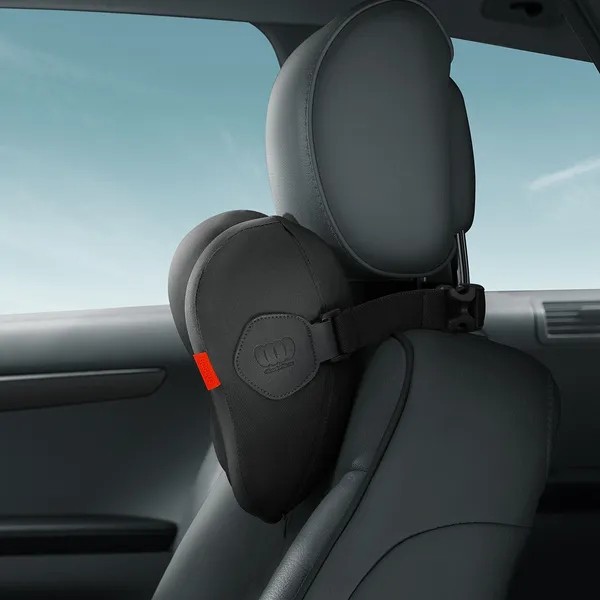 Фото - Автомобільна подушка на підголівник Baseus ComfortRide Series Car Headrest Pillow Cluster Black (C20036400111-00)