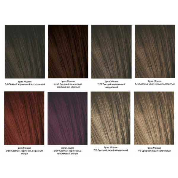 Фото - Фарба для волосся Schwarzkopf Prof. 4-68 Семіперманентний відтіночний мус IGORA Expert Mousse 100 мл (4045787292077)