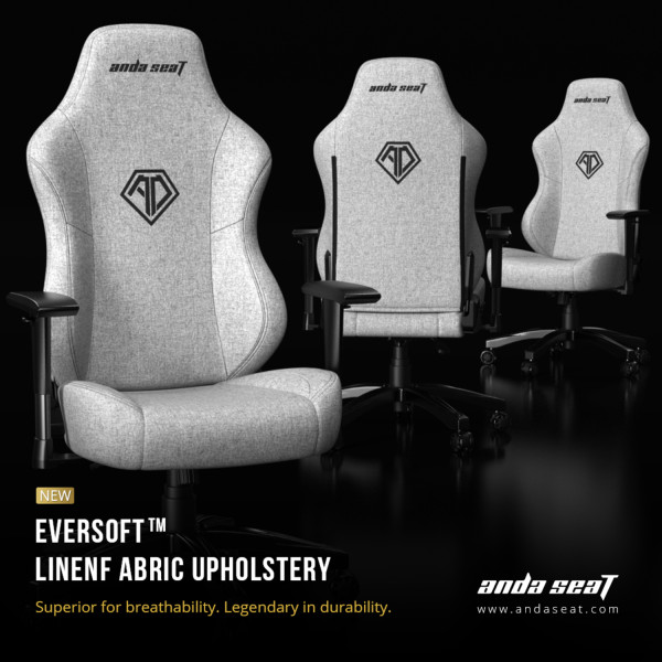 Фото - Кресло для геймеров Anda Seat Phantom 3 Size L Grey (AD18Y-06-G-F)