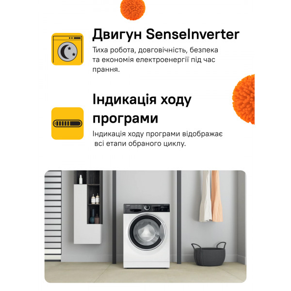 Фото - Пральна машина Whirlpool WRBSB 6228 B UA