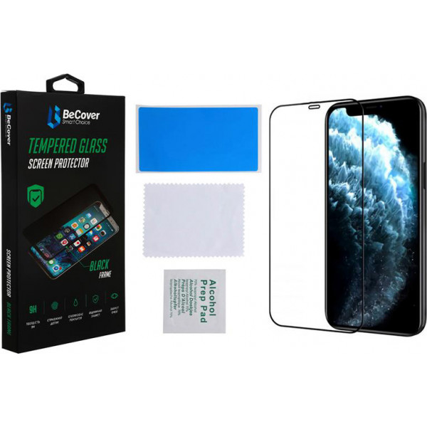 Фото - Защитное стекло для смартфона BeCover for Apple iPhone 13/13 Pro Black (706663)