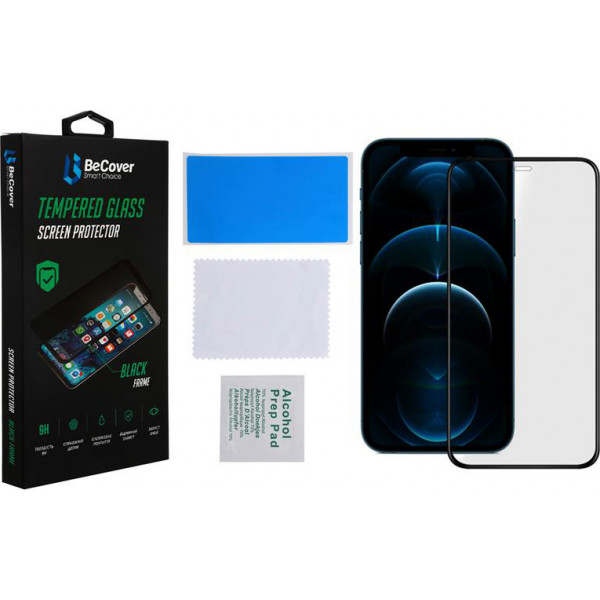 Фото - Защитное стекло для смартфона BeCover for Apple iPhone 13 Mini Black (706665)