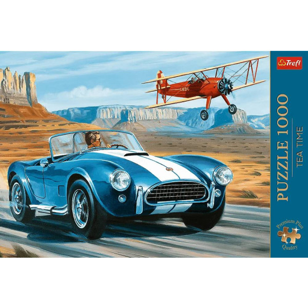Фото - Пазлы (8+) Trefl 1000 Premium Время чаепития: Пустынная гонка (5900511108446)