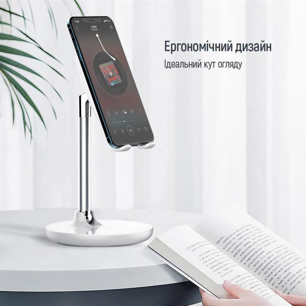 Фото - Підставка для мобільного пристрою Colorway CW-SH013-WT