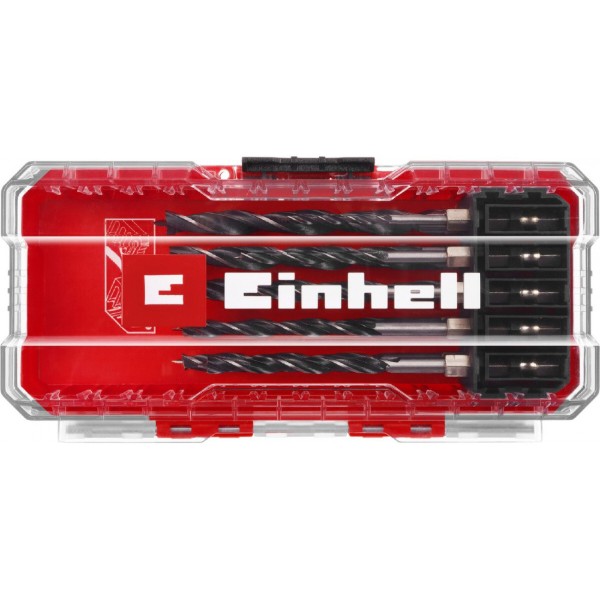 Фото - Набір свердел Einhell 3-8мм 10 шт. (108733)
