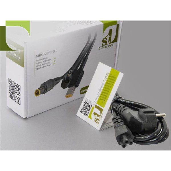 Фото - Зарядний пристрій для ноутбука 1stCharger Dell 30W 19V 1.58A 5.5x1.7 силовий кабель (AC1STDE30WC)