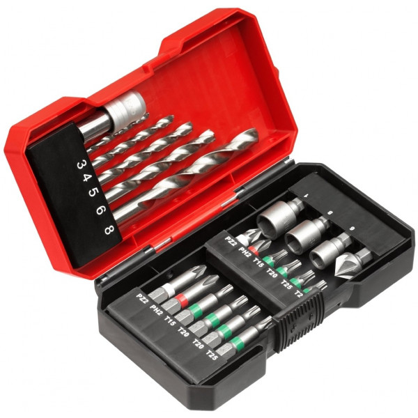 Фото - Біта для викрутки Einhell 22 шт. (108806) Фото - Біта для викрутки Einhell 22 шт. (108806)