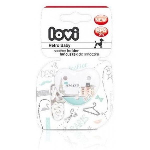 Фото - Держатель пустышек Lovi Цепочка Retro Baby (10/881)