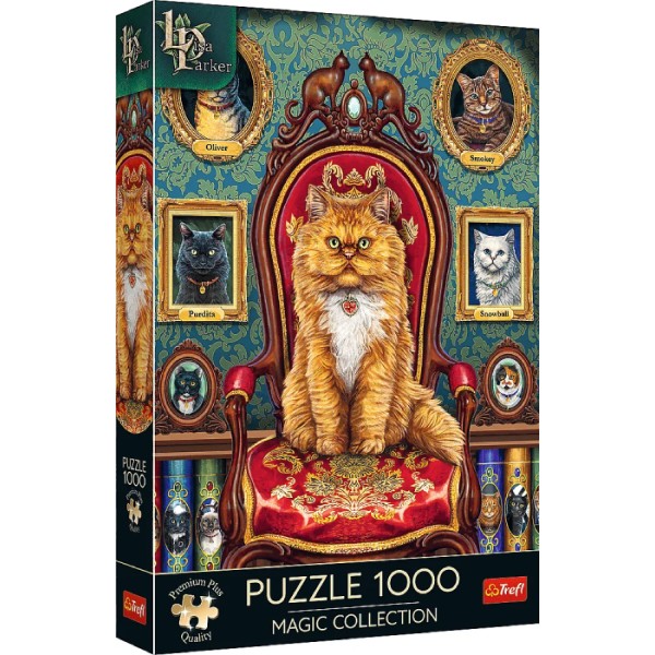 Фото - Пазлы (5-7 лет) Trefl Очаровательная коллекция – Котомания 1000 элм. (10896)