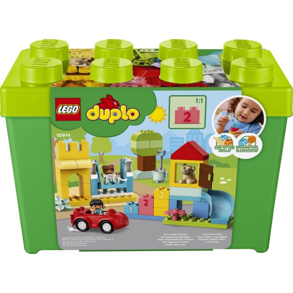 Фото - Конструктор LEGO DUPLO Велика коробка з кубиками (10914)